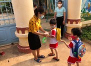 Phòng, chống dịch COVID-19 tại Trường Mẫu giáo Họa Mi Phòng, chống dịch COVID-19 tại Trường Mẫu giáo Họa Mi